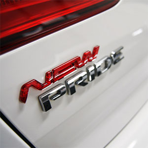 [ All New Rio (Pride 2012) auto parts ] 3D New Emblem For all new pride Made in Korea